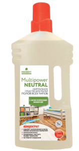 Multipower Neutral. Средство для мытья полов всех типов