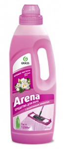 Средство для пола с полирующим эффектом ARENA цветущий лотос (канистра 1 л)