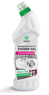 Гель для чистки труб «DIGGER-GEL» (флакон 750 мл)
