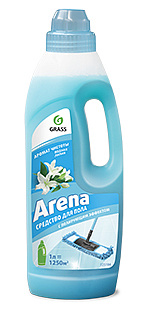 Средство для пола с полирующим эффектом ARENA водная лилия (канистра 1 л)